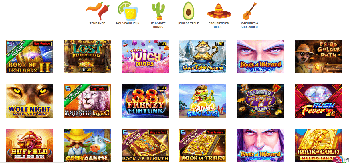 jeux en ligne fiesta casino